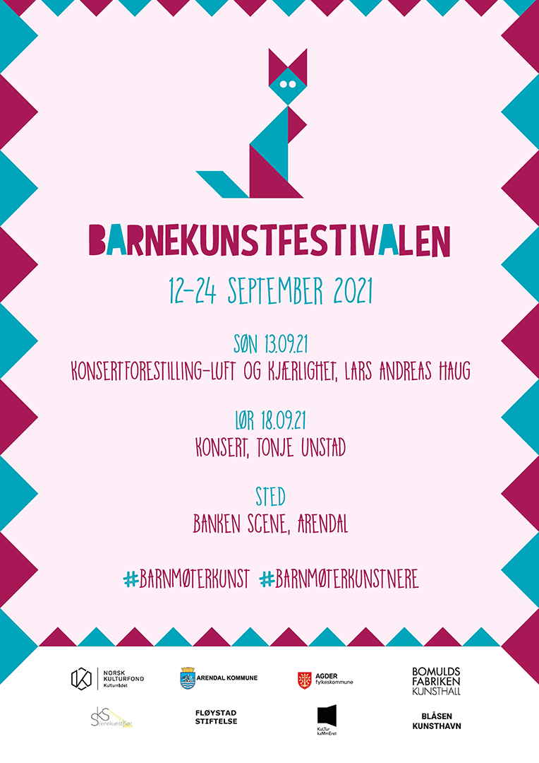 2021 Barnekunstfestivalen plakat