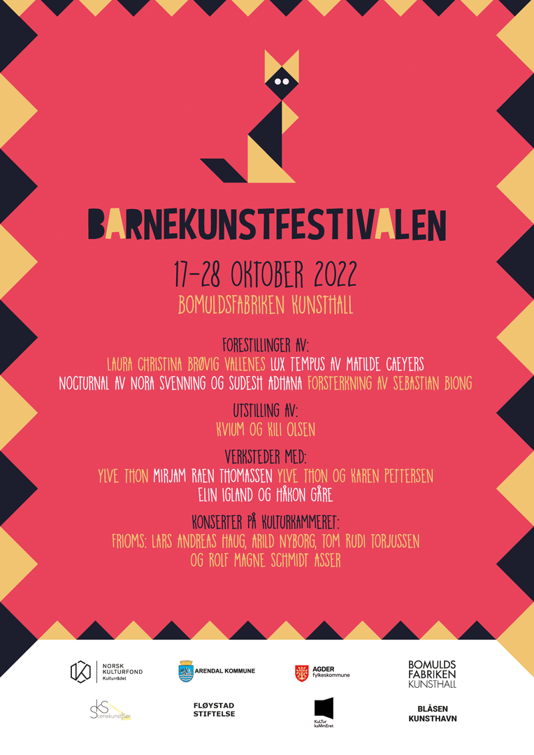 2022 Barnekunstfestivalen plakat