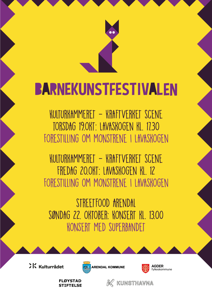 2023 Barnekunstfestivalen plakat